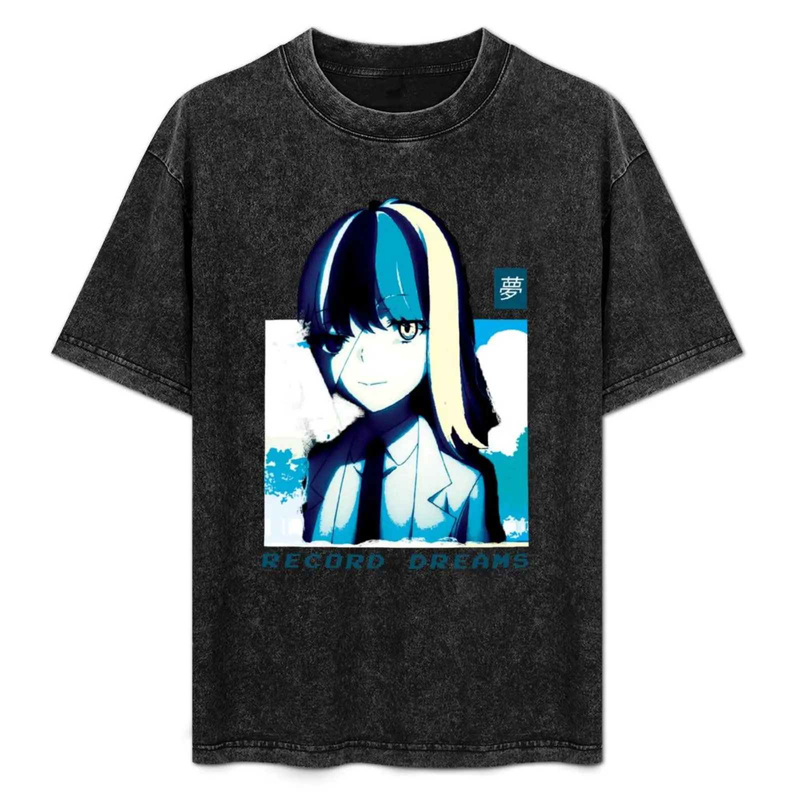 

A Certain Scientific Railgun T ''RECORD DREAMS'' V3 T-Shirt Art Pattern Printed Casual Top