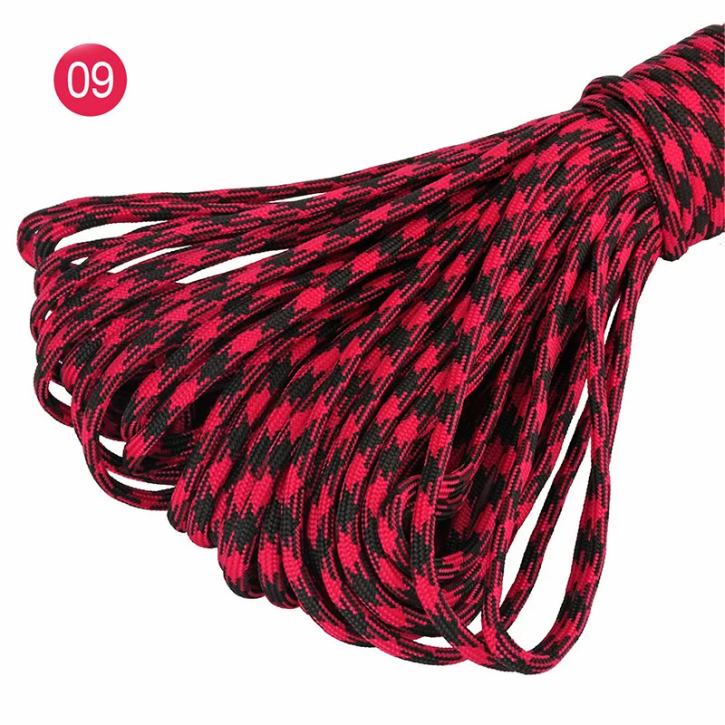 5/10/20M 5mm Outdoor-Zeltseil 7-Kern-Strangseil Camping-Paracord für Taschen, Nähen, Klettern, DIY Handarbeitsmaterial