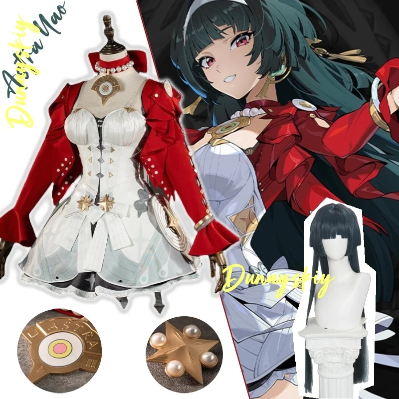 Astra Yao Cosplay Zenless Zone Zero Dress Women Costume Astra Cos Game Anime Party Uniform Hallowen Play Role Clothes Clothing