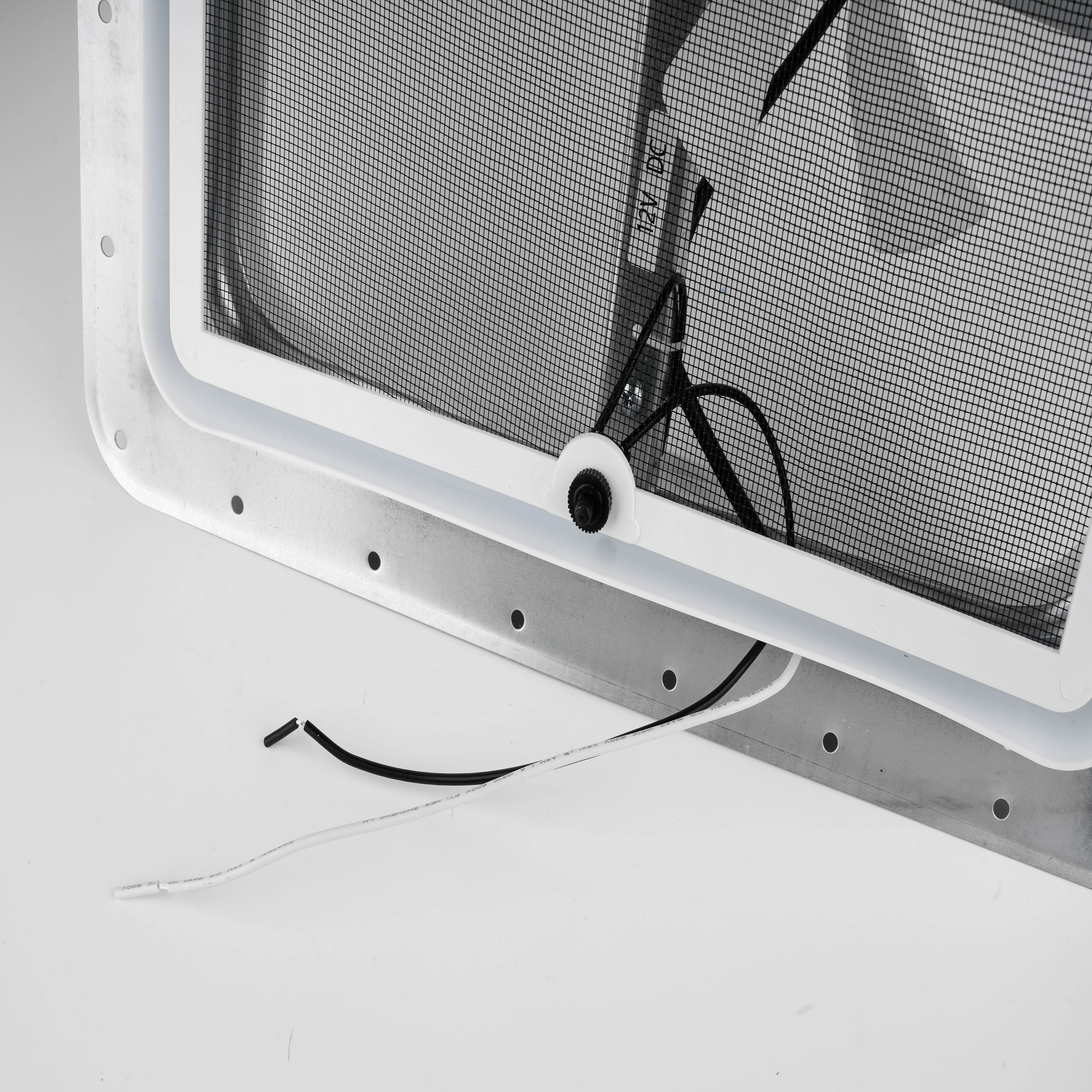 14 ''12 فولت 420 مللي متر Campersville OEM و ODM RV اكسسوارات الصمت والحد من الضوضاء RV سقف تنفيس مروحة ل RV تخييم بالجملة #6