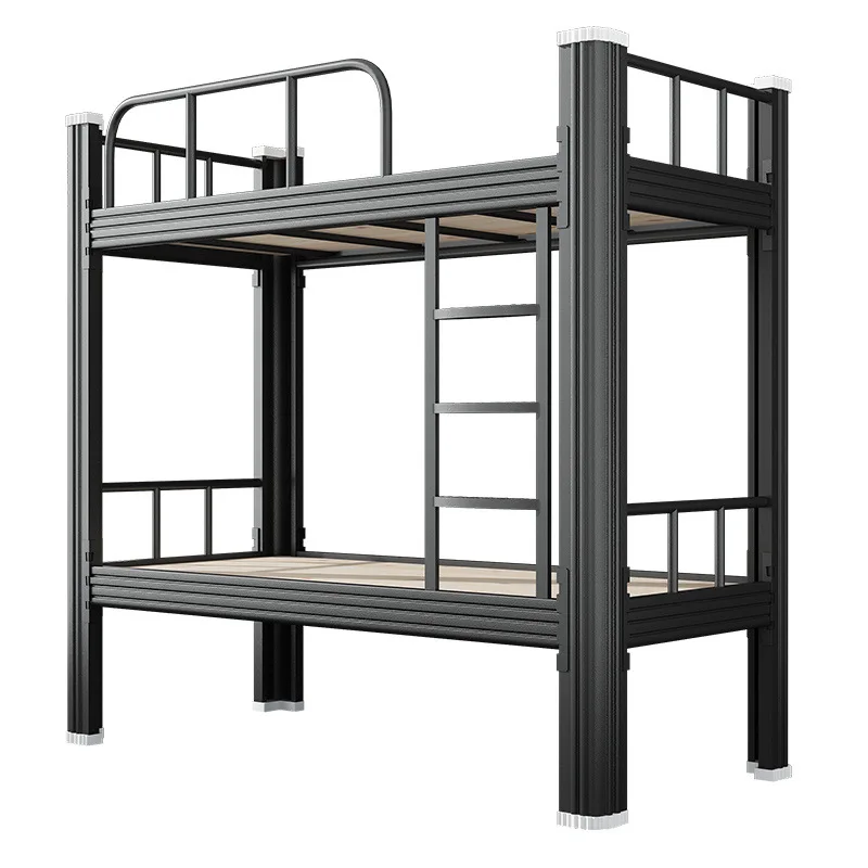 

Upper and lower bunk iron frame dormitory double bed student apartment high and low bed household adult double