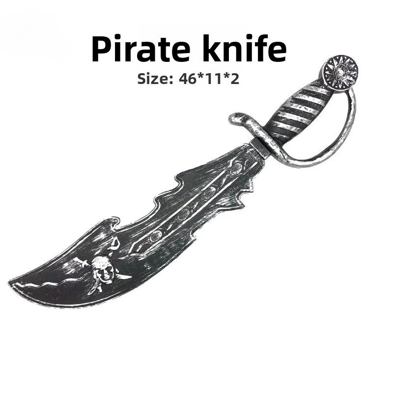 42cm/16.53in Nóż Piracki Zabawka z PU Model Rekwizyty Gadżety do Gier Cosplay Kolekcjonerski Halloween Kreatywna Dekoracja Prezent na Święta