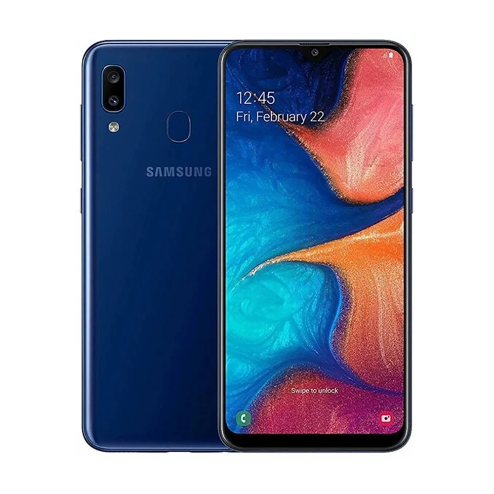 Samsung Galaxy A20e Smart Android Phone Refurbished 5.8-inch US Version Back Fingerprint NFC3000mAh Samsung Smartphone 720x1560