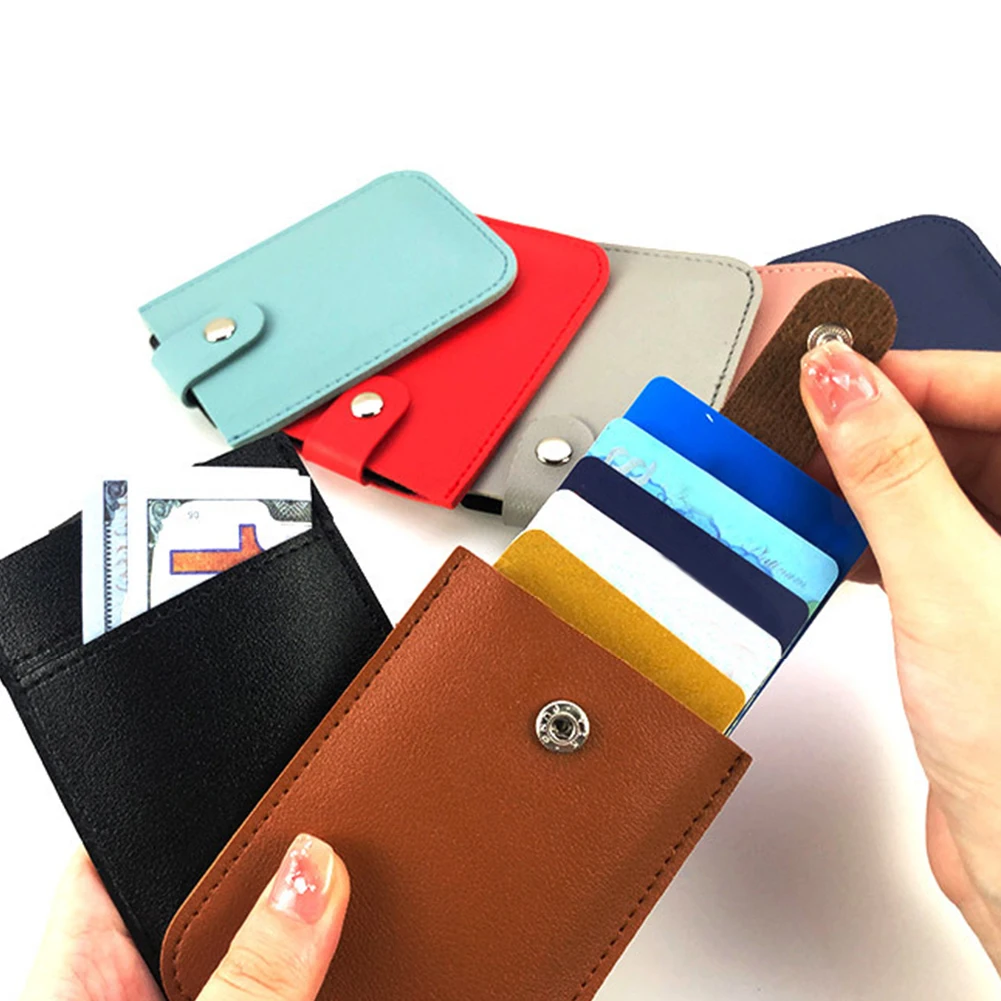 Card Holder Personalized Pull-Out Card Holder Large Capacity Pull-Out Card Organizer For Business Card Travel Essentials