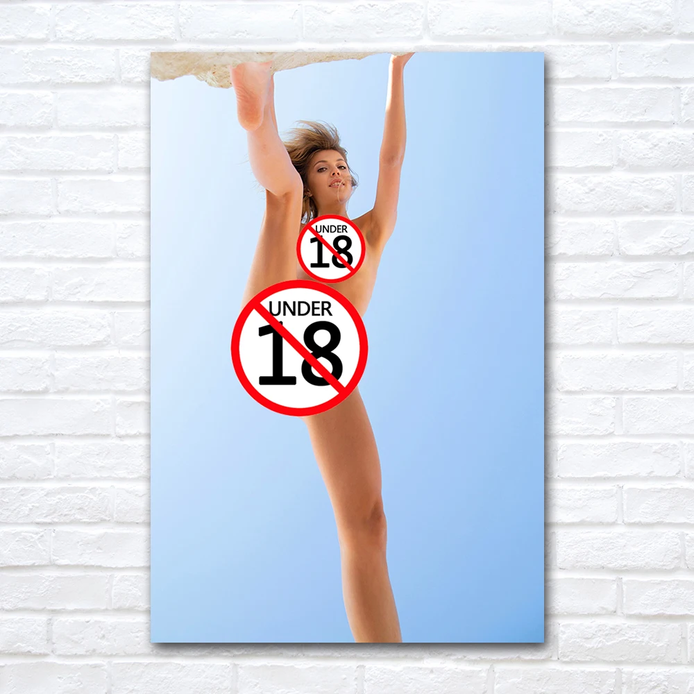 Nude Flexible Girl Sexy Beauty Modern Art Posters Canvas Printing Painting For Home Bedroom Wall Decor