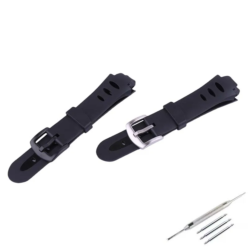 Men's Silicone watch strap accessories compatible for SUUNTO Observer X6HRM G6 women rubber Sport waterproof Wristband buckle