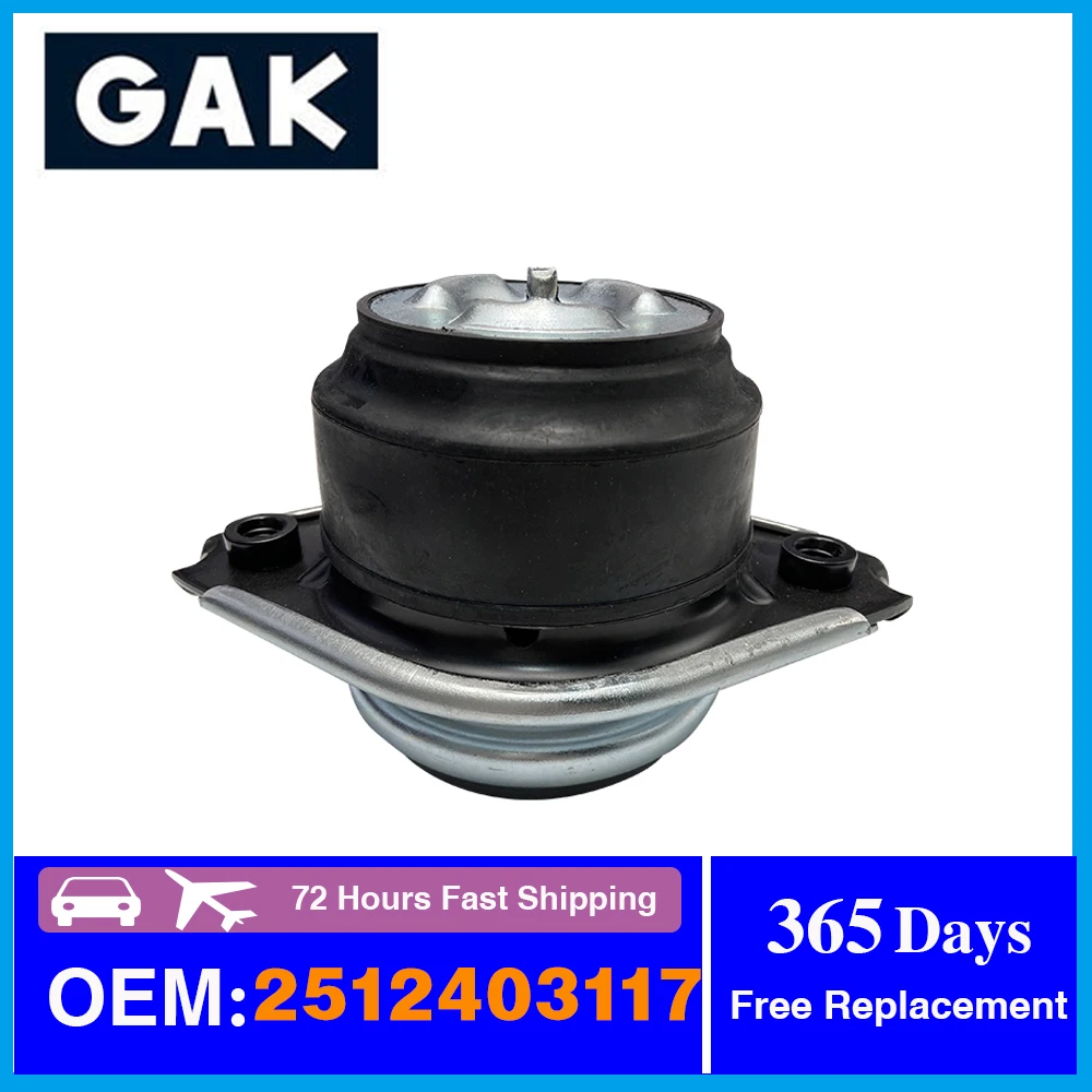 GAK Engine Motor Mounting New Replacement For Mercedes Benz W164 ML-Class ML320 ML350 2512404417 2512403117 2512402917