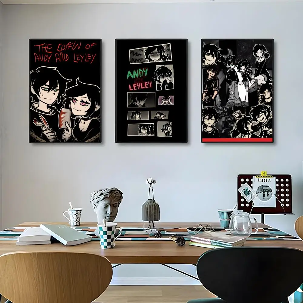 Comic The Coffin of Andy and Leyley Poster Classic poster and wall art prints are suitable for living rooms, bedrooms,and home