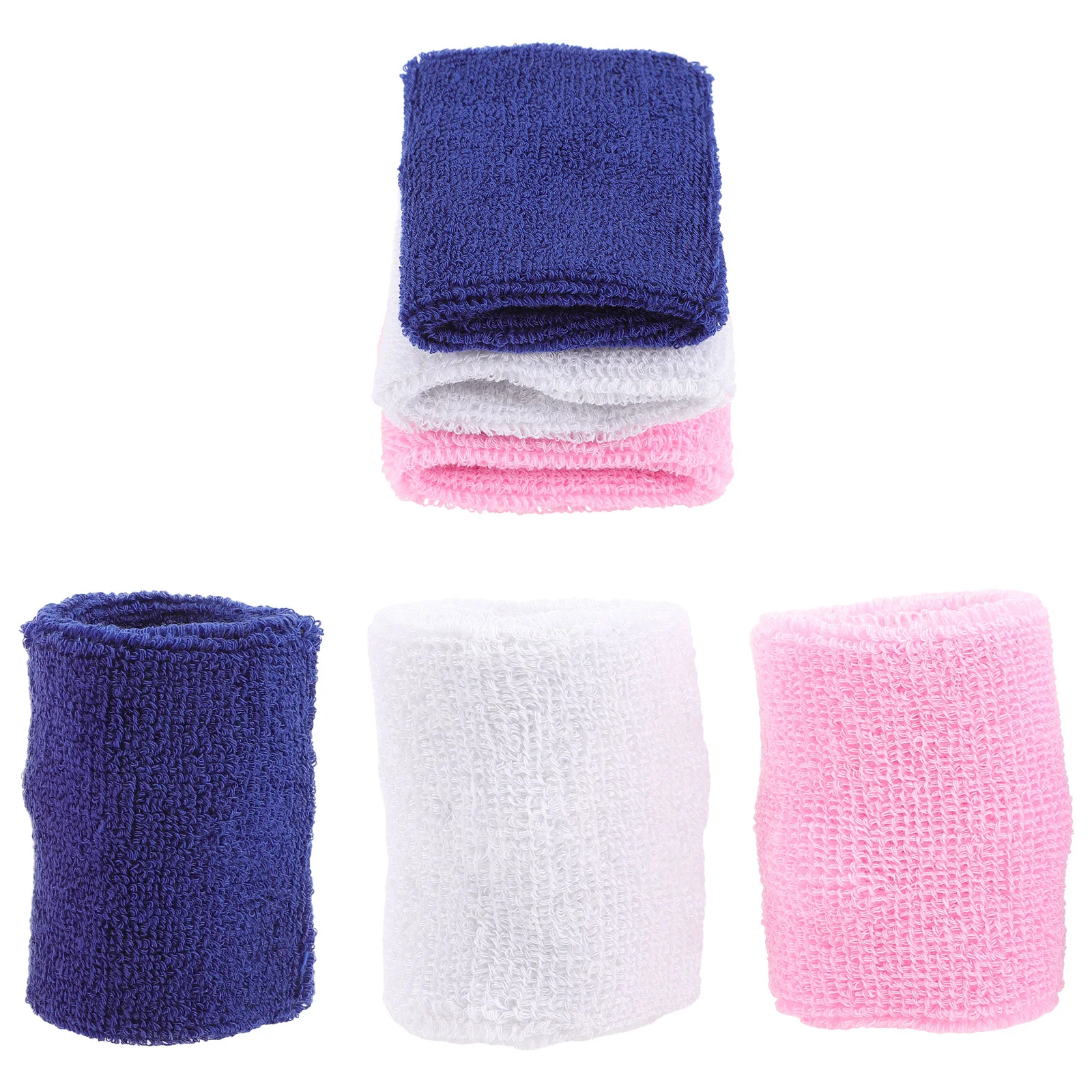 6 Pcs Wristbands for Men Children's Kids Football Sweatbands Liquid Crystal Polyester