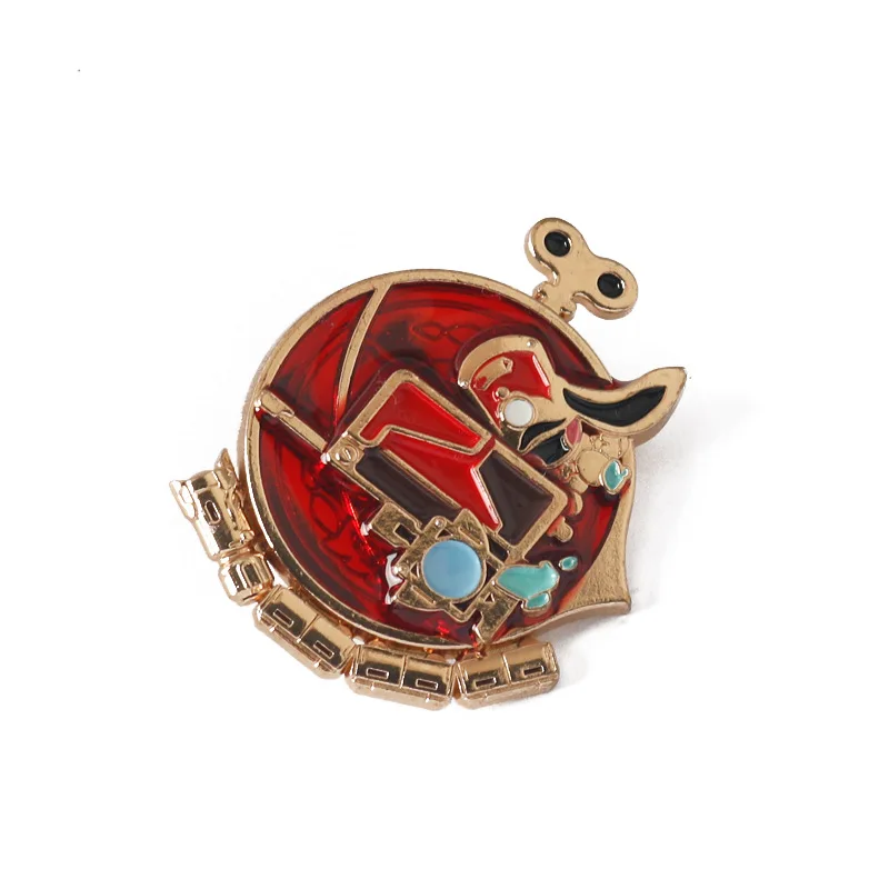 Game Honkai Star Rail Enamel Pins Pom Pom Shield Badges Brooches For Women Men Backpack Clothes Lapel Pins Jewelry Gifts image 3