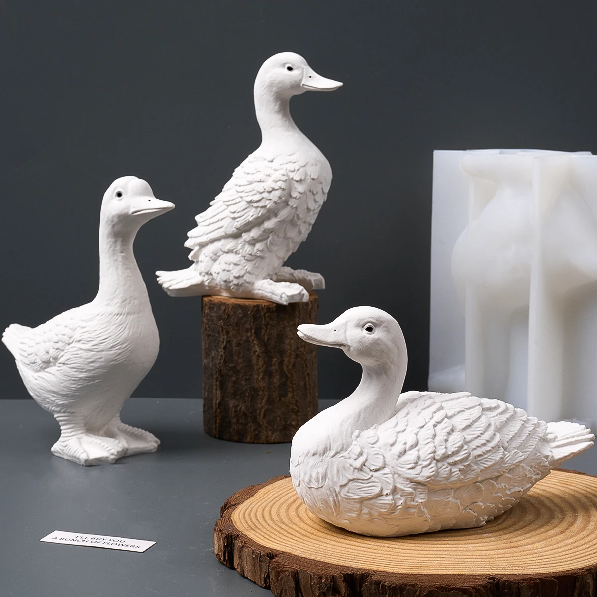 DIY Cartoon Duck Silicone Mold - Home Decor Duck 评论和价格
