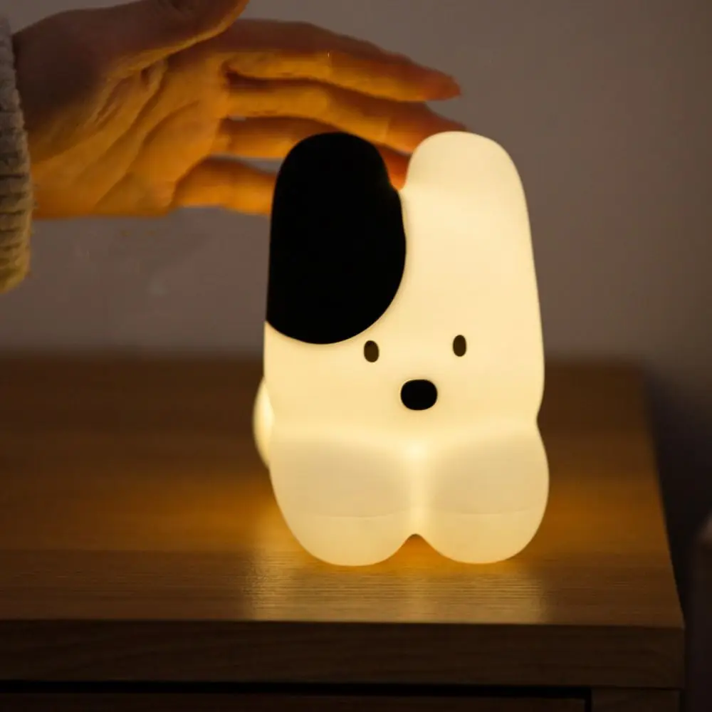 

Touch Sensor Silicone Cat Led Night Light Creative USB Charging Bedside Lamp Cute Cartoon Sleeping Light Children Baby