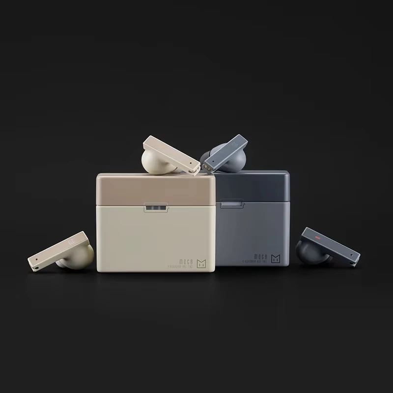 سماعات رأس MOONDROP داخل الأذن ، زمن استجابة منخفض ، استرداد تلقائي ، شحن لاسلكي ، تحكم في الجهير ، جودة صوت HiFi ، فرنك بلجيكي ، TWS