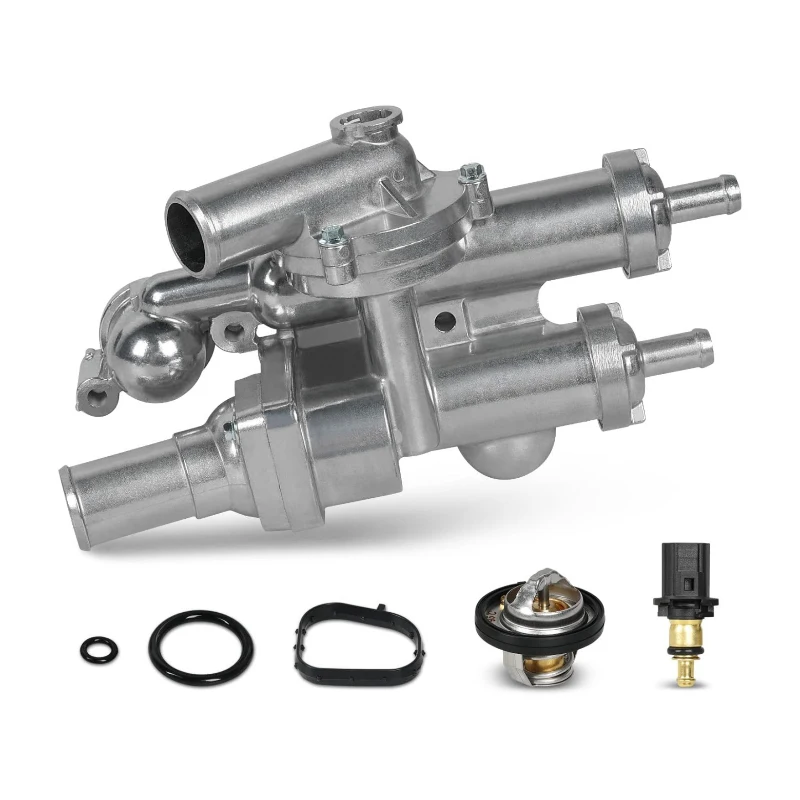 Conjunto de carcasa de termostato 68003582AA 4884571AB 68003582AB para Dodge Journey Avenger Jeep Patriot Compass 2007-2014