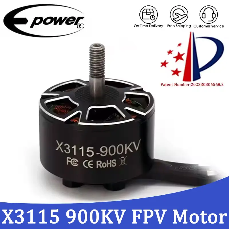 

E-POWERRC X3115 Brushless RC Motor 700KV 900KV 1050KV for FPV Multirotor Helicopters 6S Long Range Drone DIY Parts