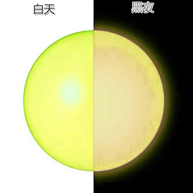4Pcs 6cm Luminous Ceiling Ball Wall Sticking Multicolor Glow Ceiling Air Sticking Target Ball Decompression Ball Gift