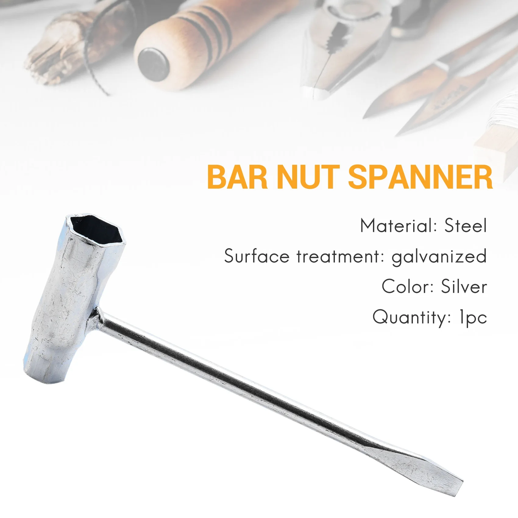 Nuova chiave per sega a T con dado a barra da 1/2 pollice (13 mm) x 3/4 pollici (19 mm) per STIHL Husqvarna