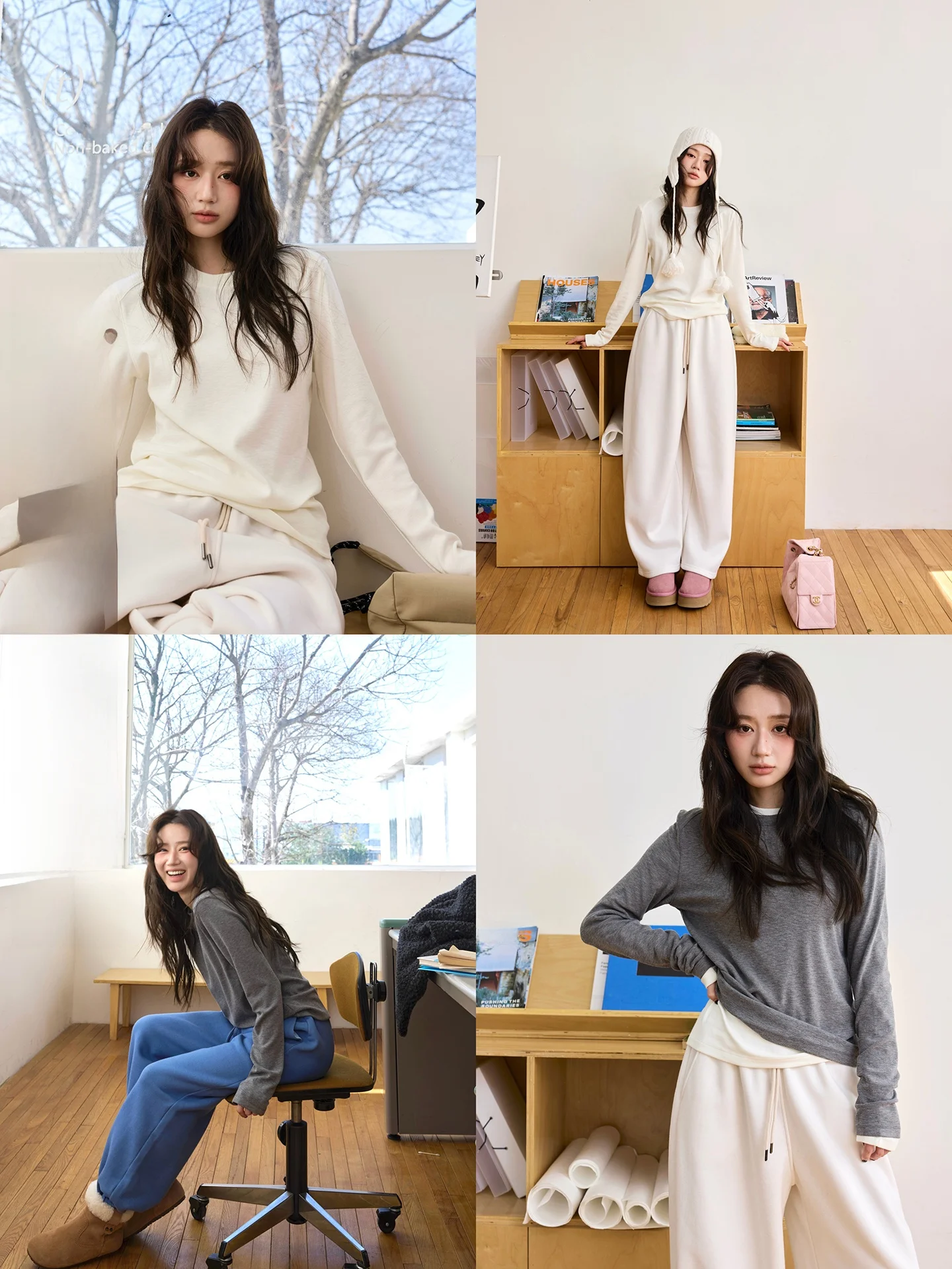 

Классическая круглая футболка Camelux Milk Skin Ne, женский базовый теплый топ, повседневный прямой крой, длинный све, дышащая зимняя мода