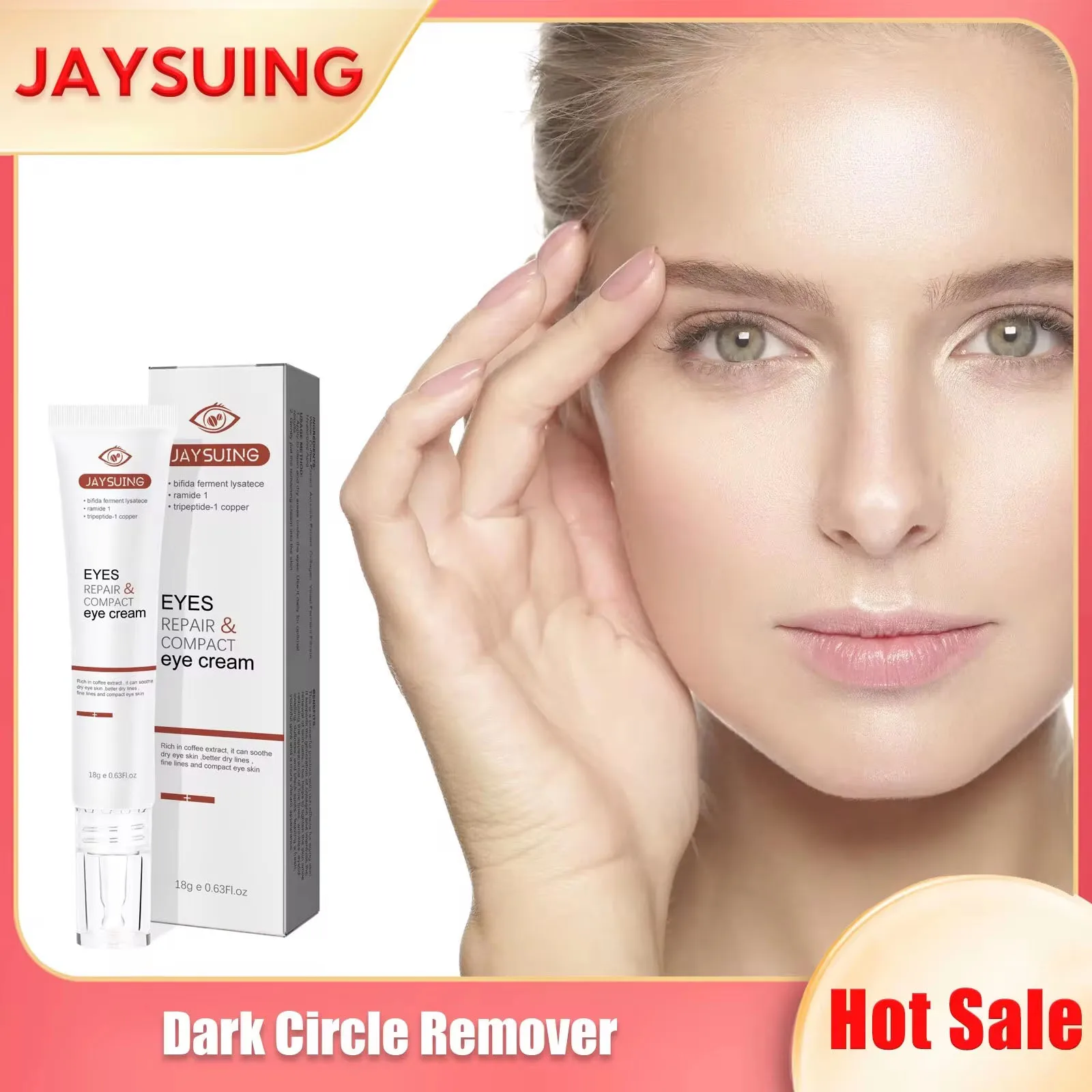 

Moisturizing Eye Cream Anti Aging Fade Dark Circle Eye Bag Puffiness Removal Lighten Fine Line Hydrating Anti Wrinkle Eye Cream