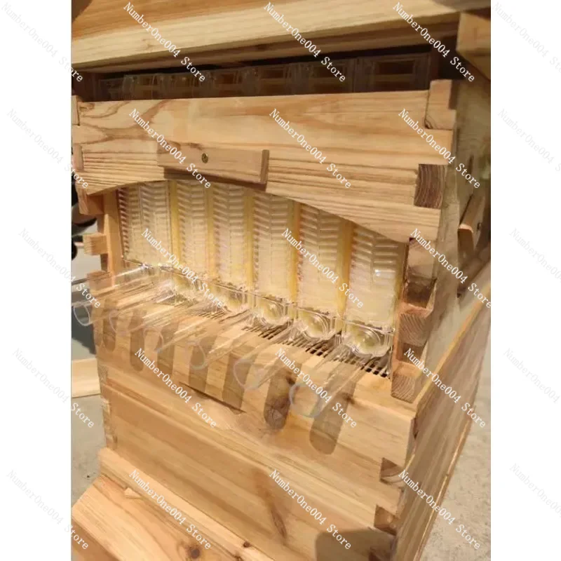 Automatic Wooden Beehive, Self Flowing, Hot Selling