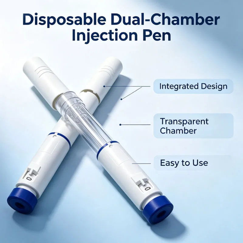 caneta-de-injecao-de-dupla-camara-com-mecanismo-de-pressao-rotativo-modelo-1-3-5-com-seringa-esteril-e-visor-transparente-para-ajuste