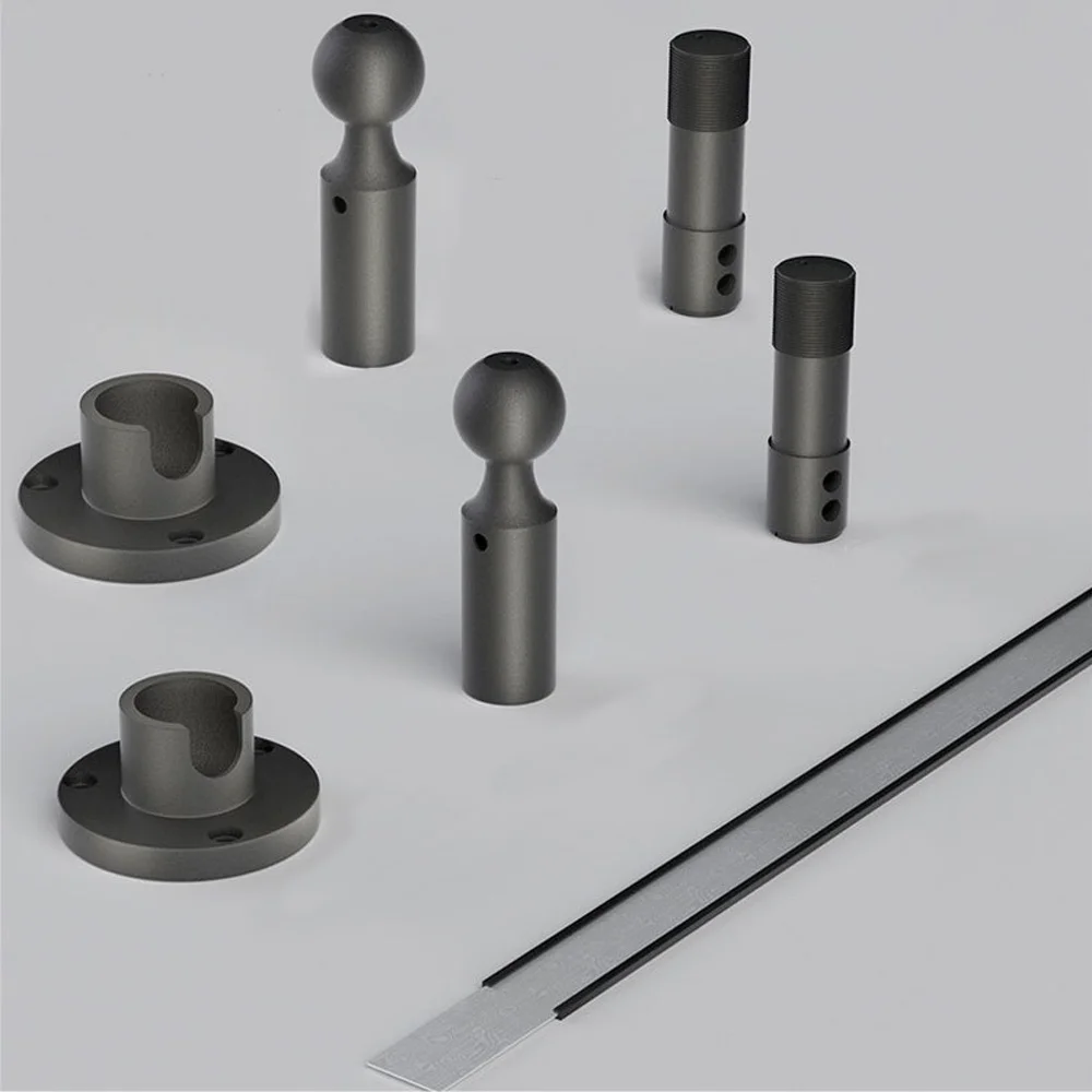 1/2/3/5/8/10 متر طويل LED أفق الصلب قطاع الشخصي قناة حامل لا مصباح رئيسي جدار قلادة ضوء دون قطاع ديكور المنزل DIY بها بنفسك