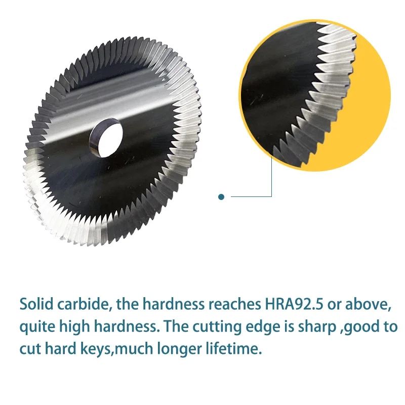 Milling Cutter 70x5x13  Compatible with Condor XC-009 Key Cutting Machine Locksmith Tools