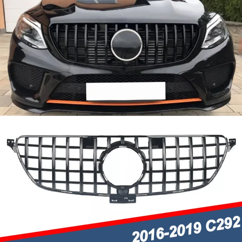 

Front Bumper Grill For 2016-2019 Mercedes Benz GLE Coupe C292 W292 GLE350 GLE400 United States