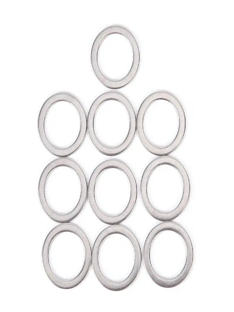 AliExpress Stainless Steel 10Pcs Cycling Bicycle Parts MTB Bike Bicycle Pedal Ring Washers Protection Ring Bike Pedals