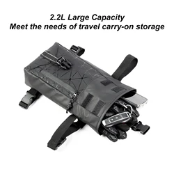 Motorcycle Riding Leg Bag Outdoor Multifunctional Riding Waist Bag Waterproof Fanny Pack for Travel Fishing Hiking Cycling