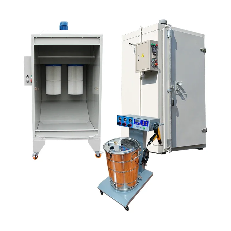 Full Set Powder Coating Equipment Manual Powder Coating System for Small Work Shop