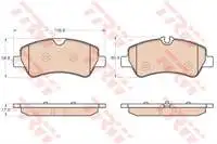 

GDB1968 rear brake pad TRANSIT CUSTOM V362 V362 V348 2tdci 12/(rear single)