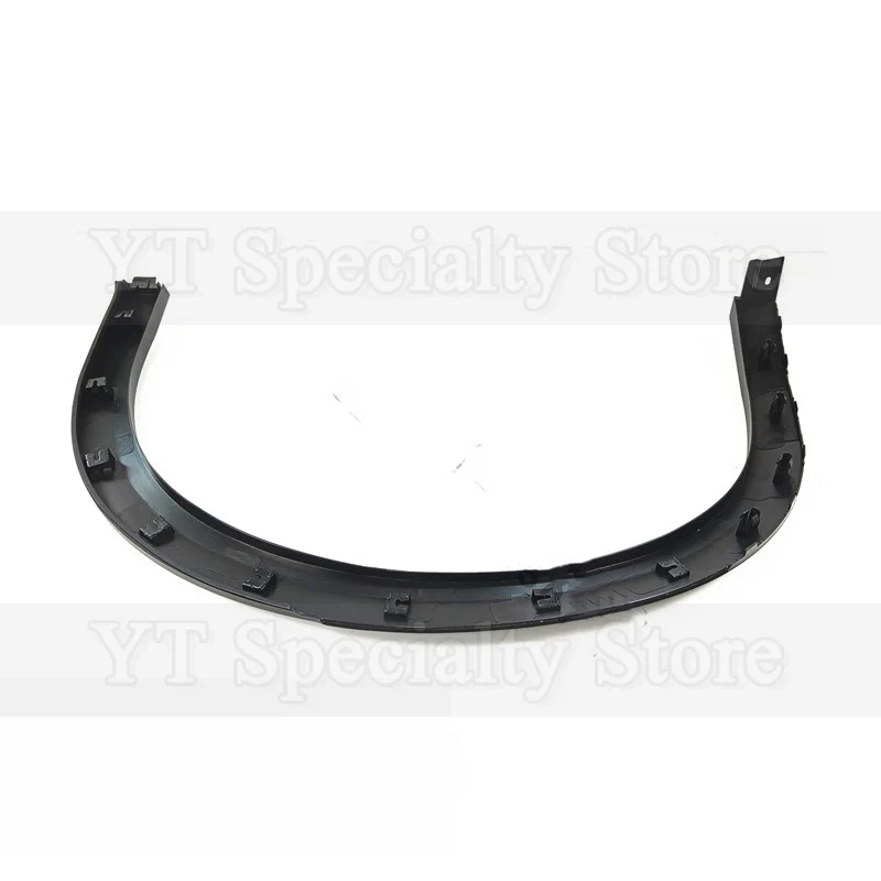 1piece Front or Rear Bumper Wheel Eyebrow For Volkswagen T-ROC TROC 2018-2024 Fender Wheel Eyebrow Trim Anti-collision Strip