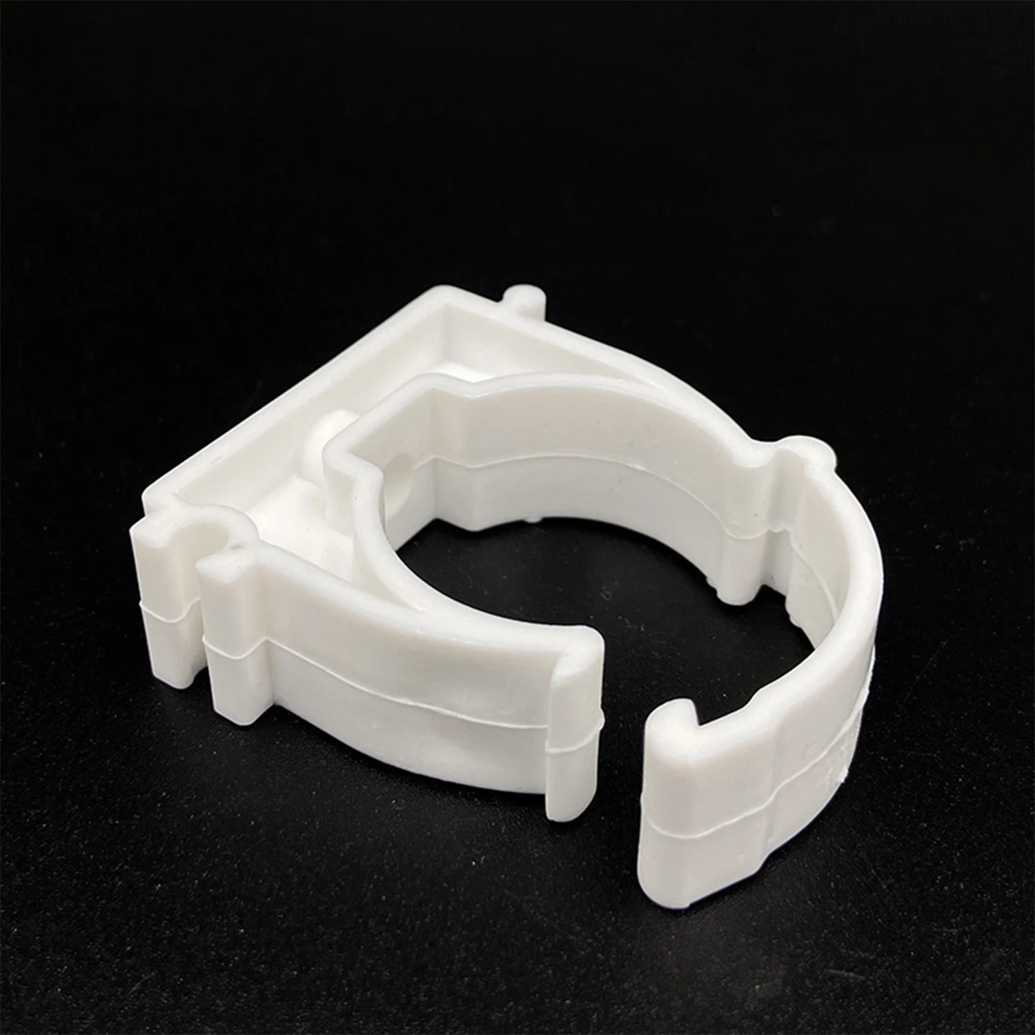 50PCS Plastic PPR Clamp Holder For Water Pipe Tube Fittings Accessories With Cover Diameter 16mm 20mm 25mm 32mm 40mm 50mm 63mm