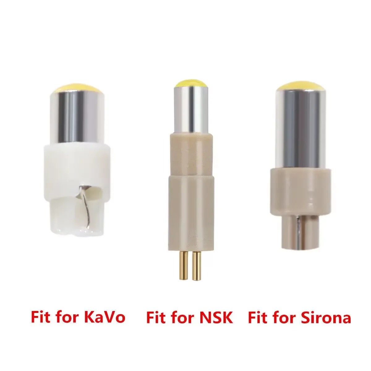 Dental LED Bulb For KAVO/NSK/SIRONA COXO CX207-G Fiber Optic High Speed Handpiece