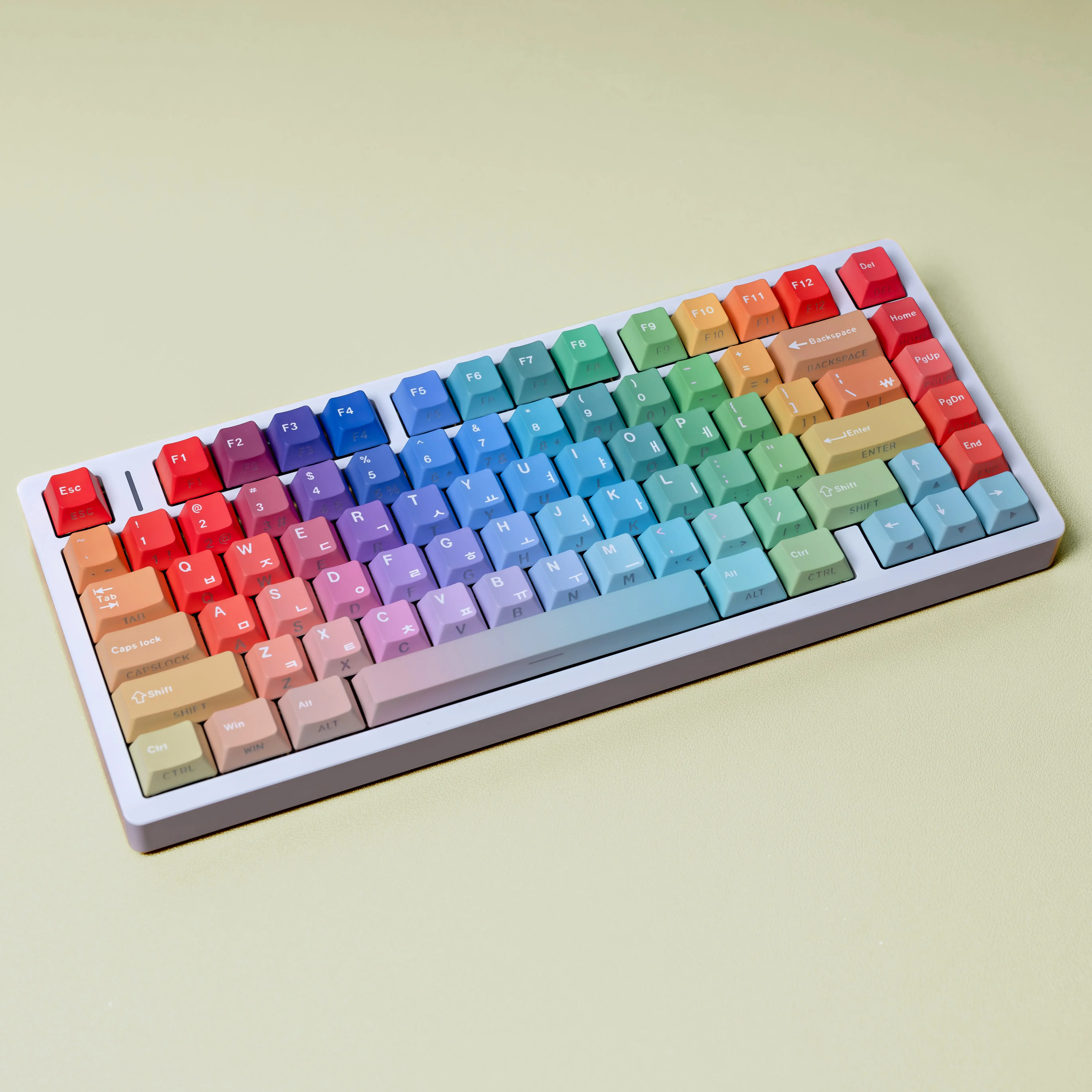 

Fantasy Keycaps Original PBT Sublimation Keycaps Arabic Korean German French Spanish Russian Small Languages