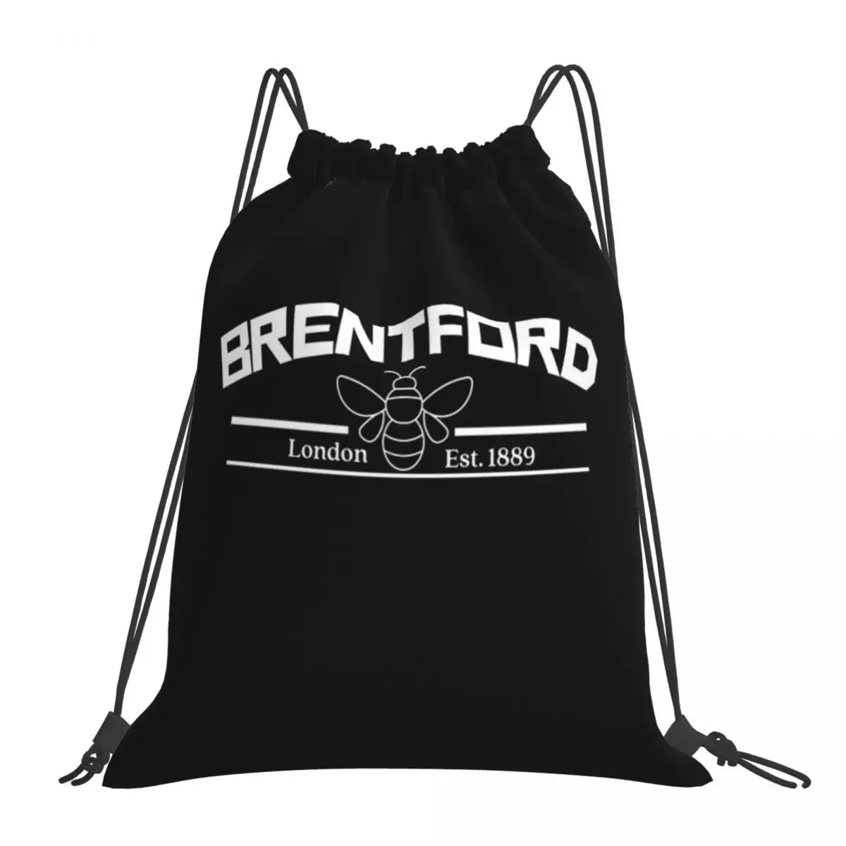 Brentford - Come On You Brentford - Brentford Bees Backpacks Drawstring Bags Drawstring Bundle Pocket Sports Bag BookBag