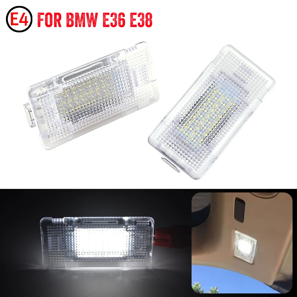 1pcs Luggage Trunk Boot Glove Box LED Light for BMW E36 E38 E39 E46 E60 E60 E61 E63 E65 E66 E82 E88 E90 E92 No Error Trunk Lamp
