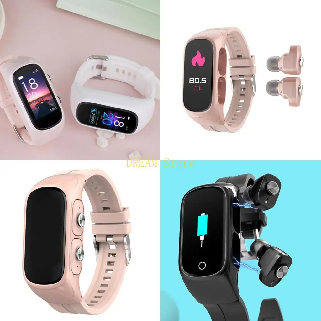 

Intelligent N8 for Smart Bracelet 0.96" TFT Color Screen Heart Rate Fitness Trac best sale