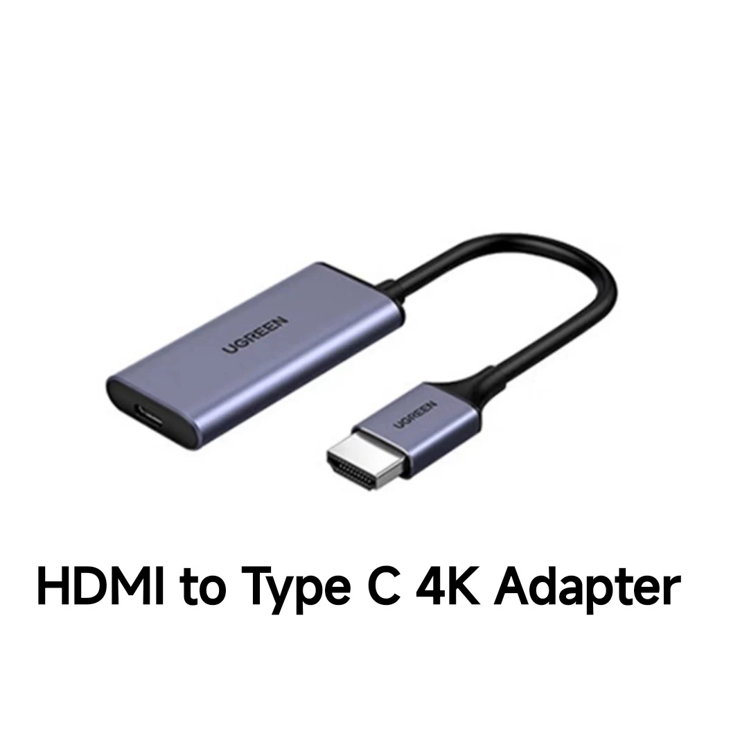 Konwerter HDMI na Type-C do okularów Ugreen EM3 INMO AR PC Laptop MacBook Pro Air iPad 4K 60Hz Synchronizacja danych CM323