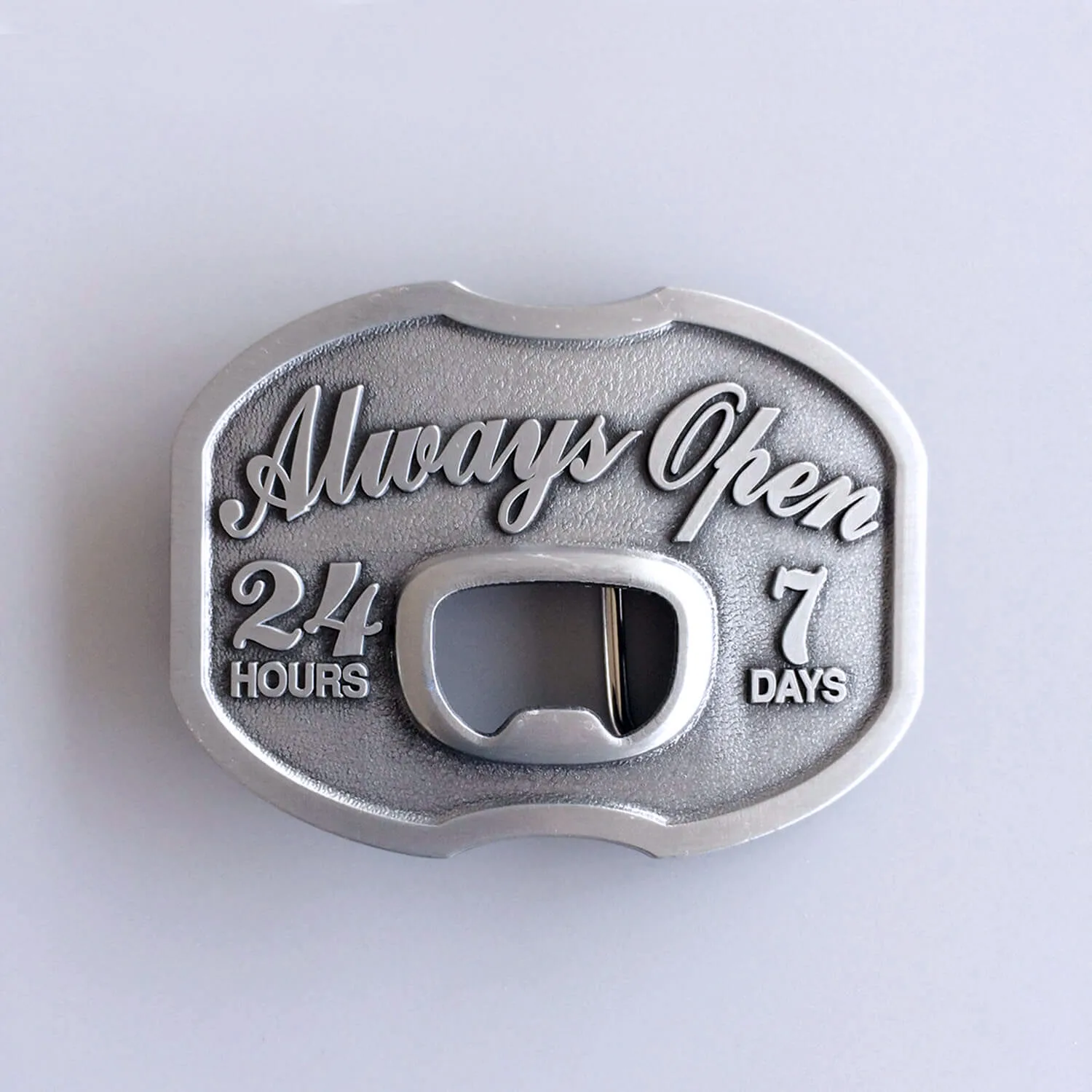 Vintage Always Open Beer Bottle Opener Belt Buckle also Stock in US BK-OC015 Free Shipping