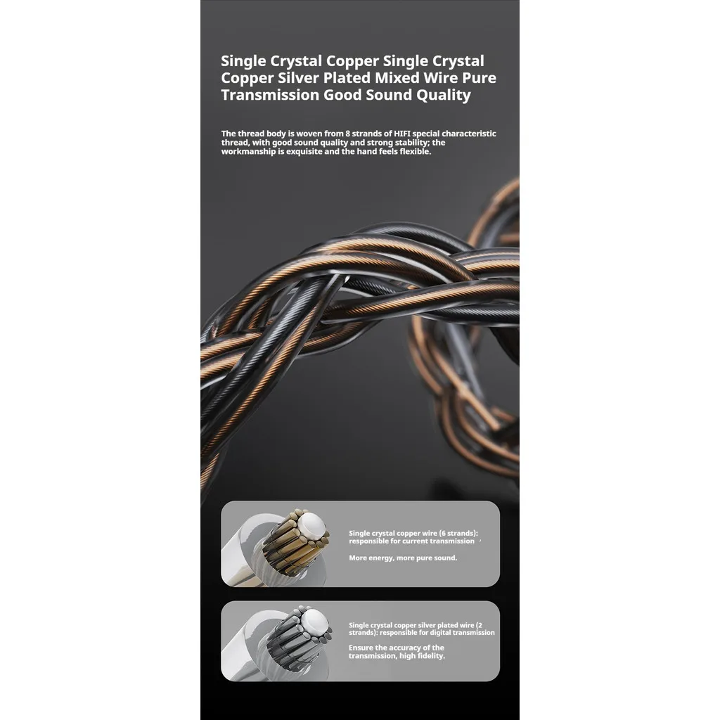 FiiO Link LT-TC6S Kabel Audio Digital USB Tipe-c Ke Kabel Data Tipe C Adaptor Tembaga Monokristalin untuk KA15 KA17