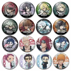 Anime Bleach Enamel Pin Ichigo Kurosaki Rukia Kuchiki Brooches for Bag Clothes Jewelry Accessories Cartoon Badges on Backpack