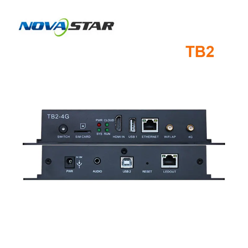 Novastar-Lecteur multimédia asynaville, contrôleur vidéo, mur, écran LED, crevette, TB1, TB2, TB30, TB40, TB60, P3, P4, P5