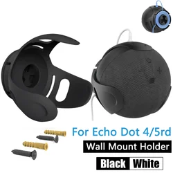 For Echo Dot 5/4 Wall Mount Holder Speaker Bracket For Amazon Alexa Echo Dot 4 Generation Smart Bluetooth Speaker Hanger Stand