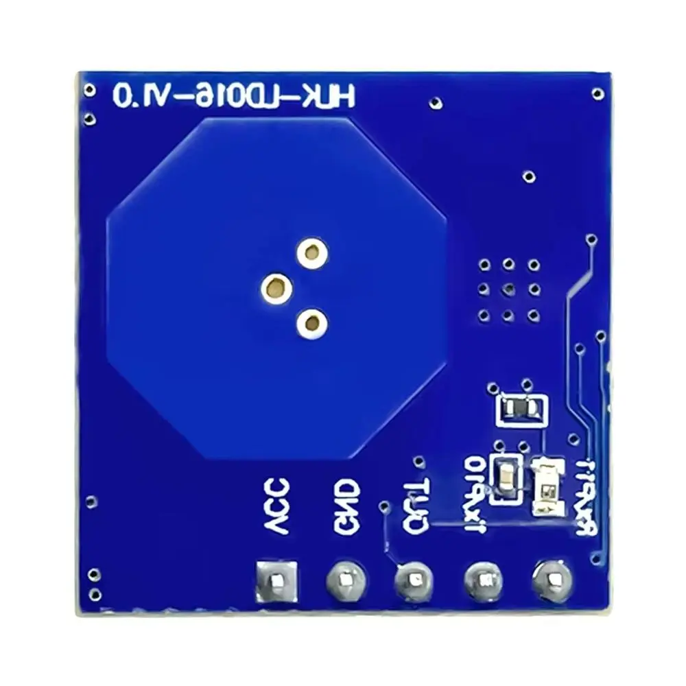 5.8GHz Radar Modules LD016 Human Motion Sensor 0.1-30m Range Distance Time Detection Low Power Supply 5PIN