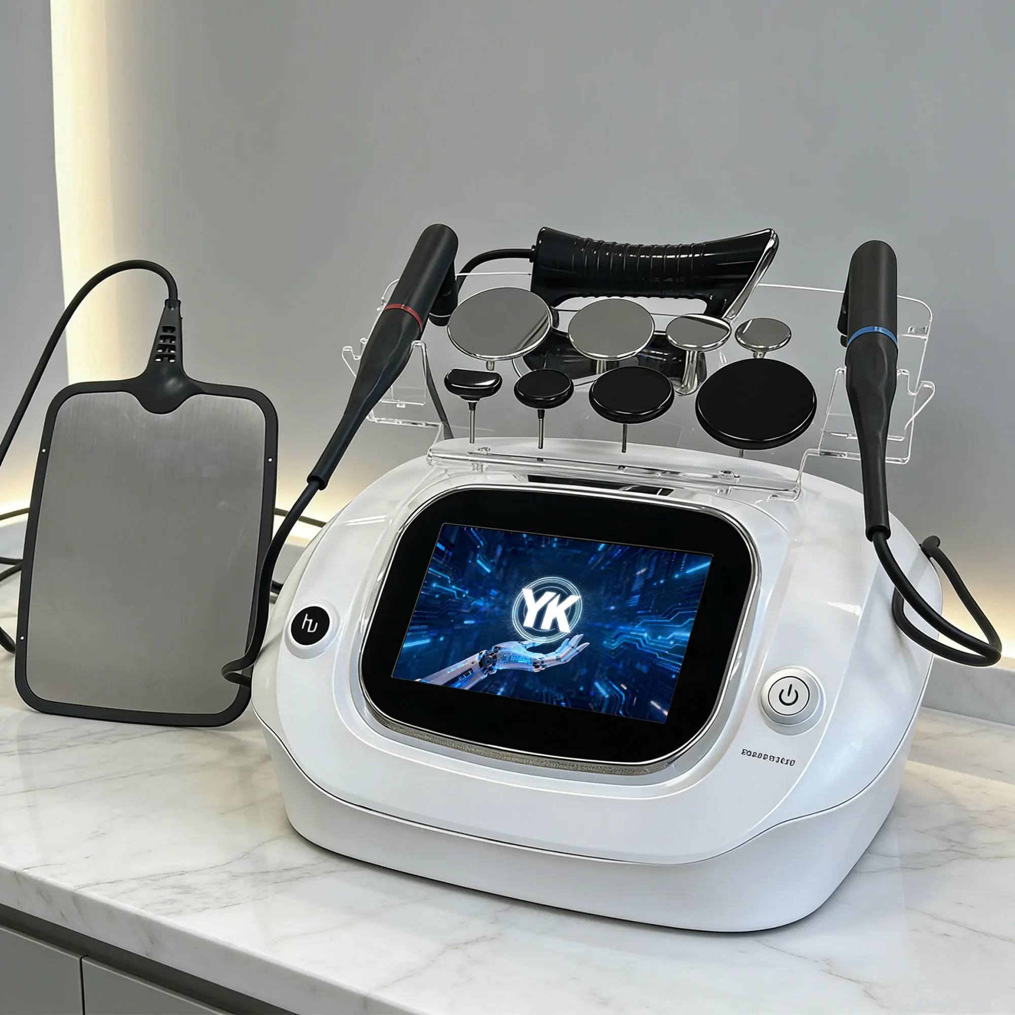 Newest 3 In 1 RET 448K RF Ultrasonic Skin Tightening Exfoliate Multi Functional Skin Care Beauty Device