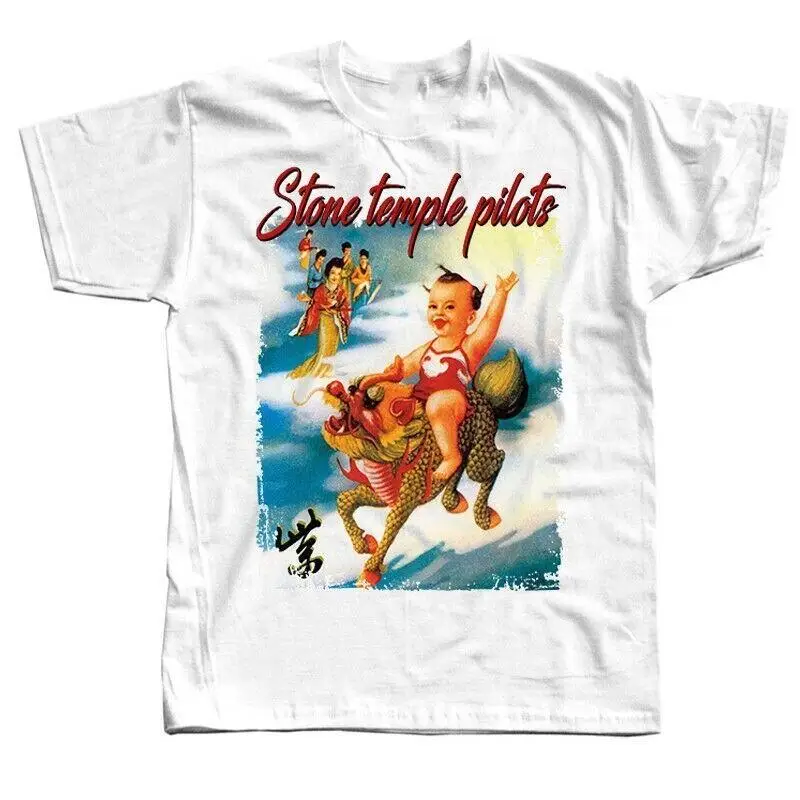 Stone Temple Pilots Purple 1994 Tour Cotton White S 234Xl T Shirt Kn150