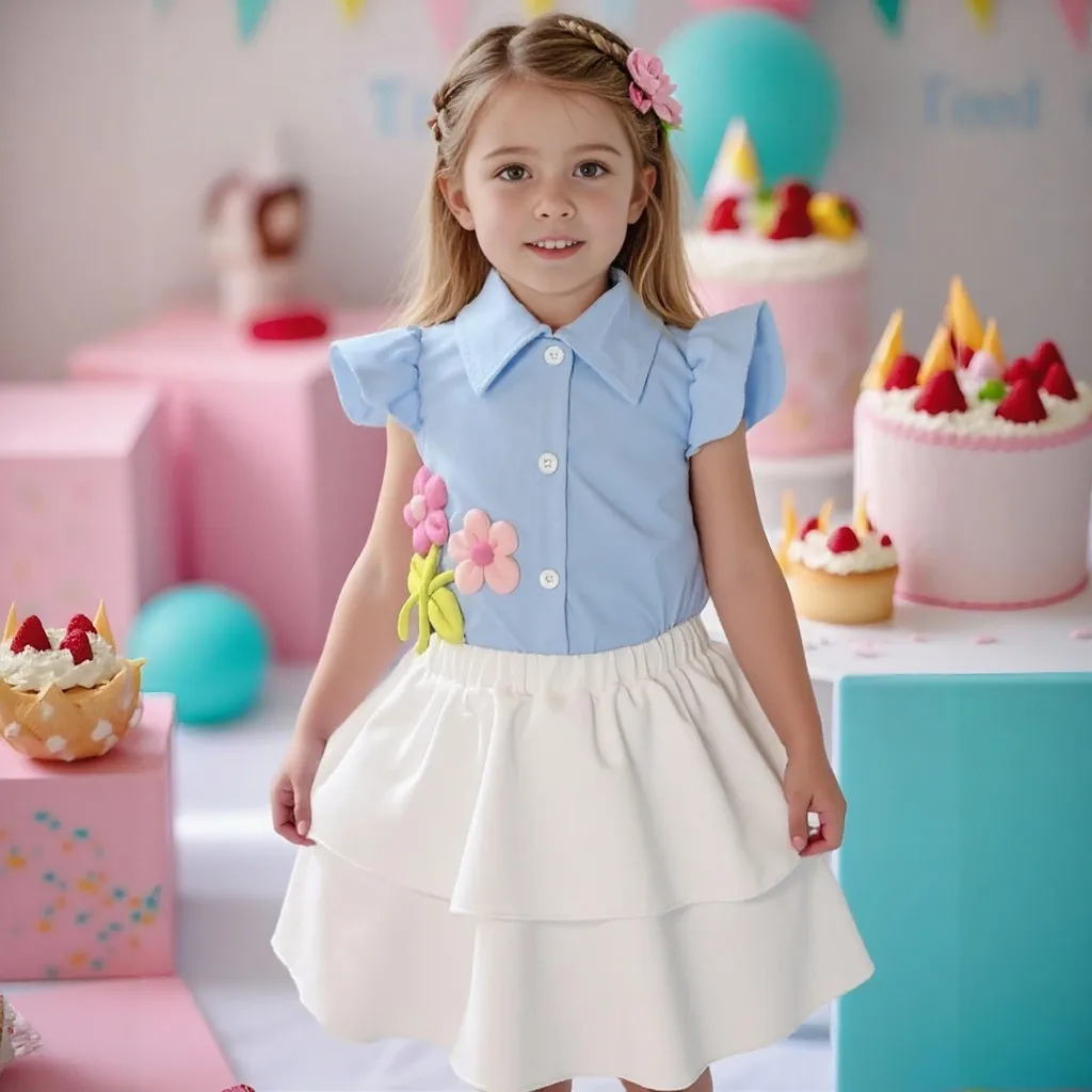 2025 Blue Kids Girl… - image