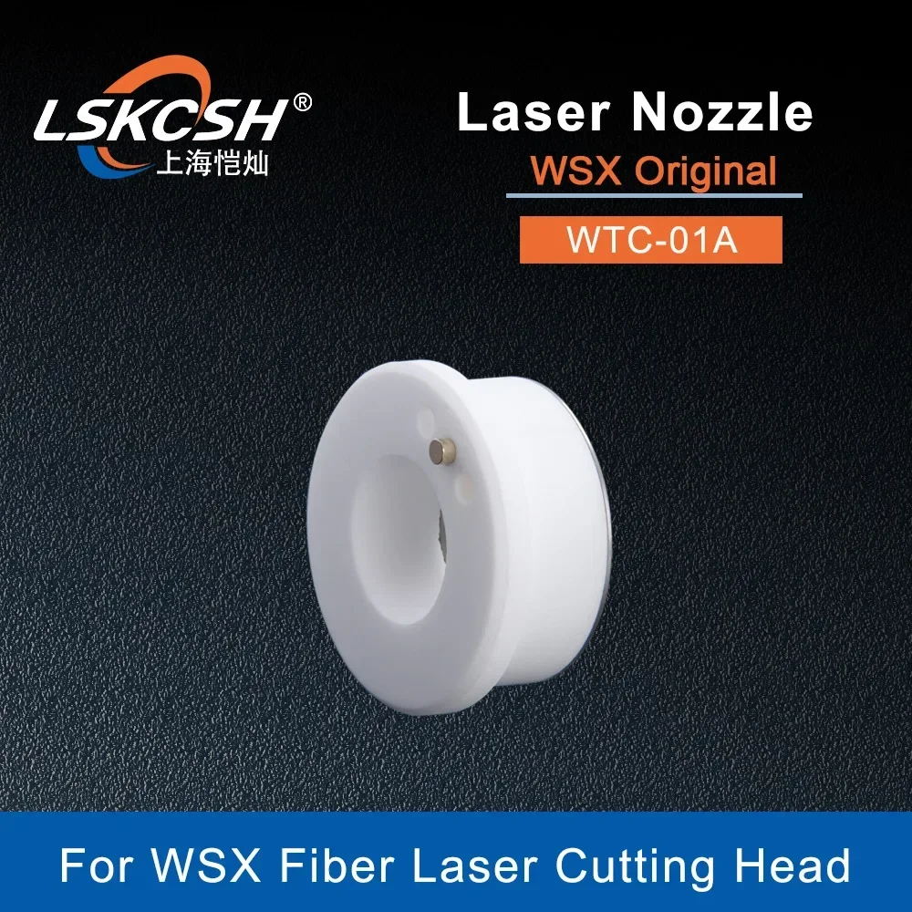 Wsx suporte de bico cerâmico original d28 m11 fibra laser cerâmica para laser de fibra wsx WTC-01A cerâmica laser original